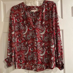 Loft Paisley blouse